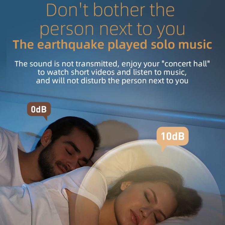 BLD07 Bone Conduction Bluetooth 5.4  Sleep Speaker(Black) - free shipping - PMC TechLife - Order now!