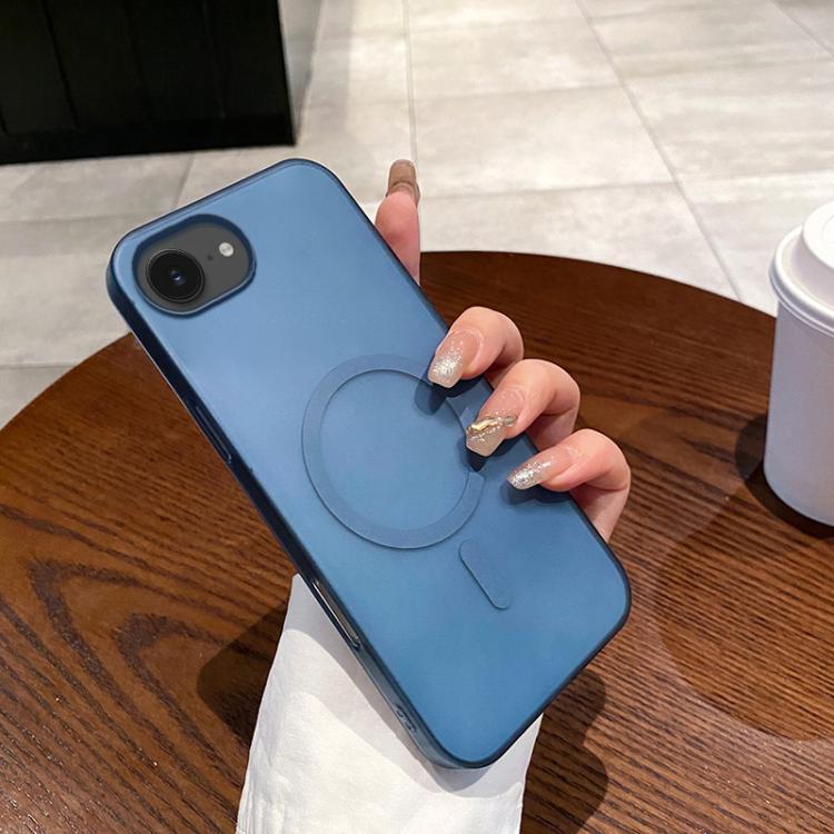 For iPhone 16e Ice Fog MagSafe PC Phone Case(Titanium Blue) - iPhone 16e Cases by PMC TechLife | Online Shopping South Africa | PMC TechLife | Buy Now Pay Later Mobicred