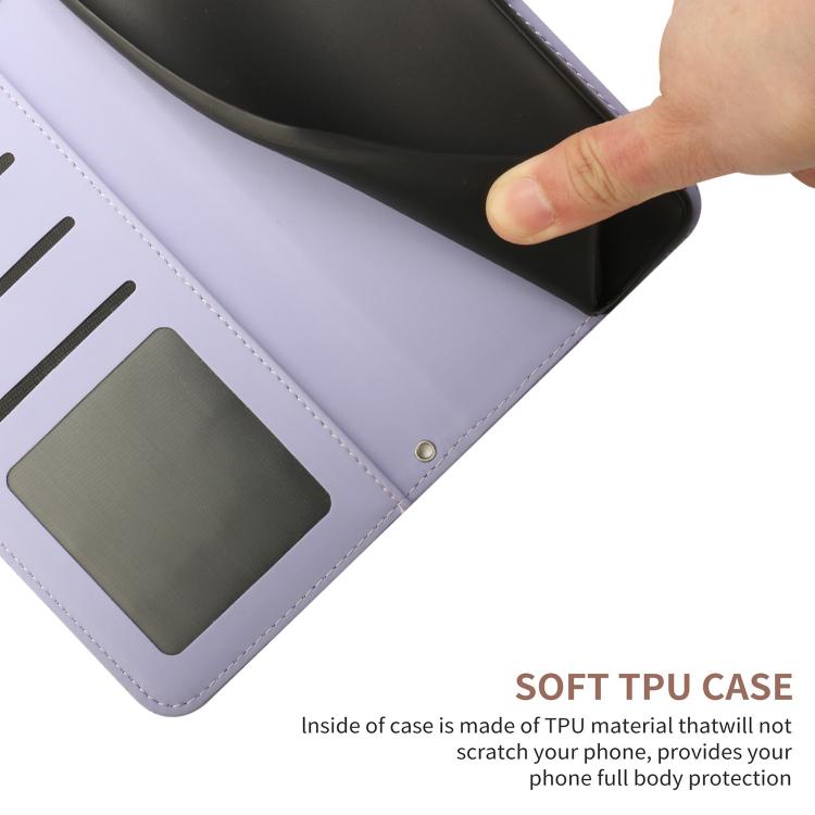 For Tecno Spark 40C Skin Feel Butterfly Embossed Flip Leather Phone Case(Purple) - free shipping - PMC TechLife - Order now!