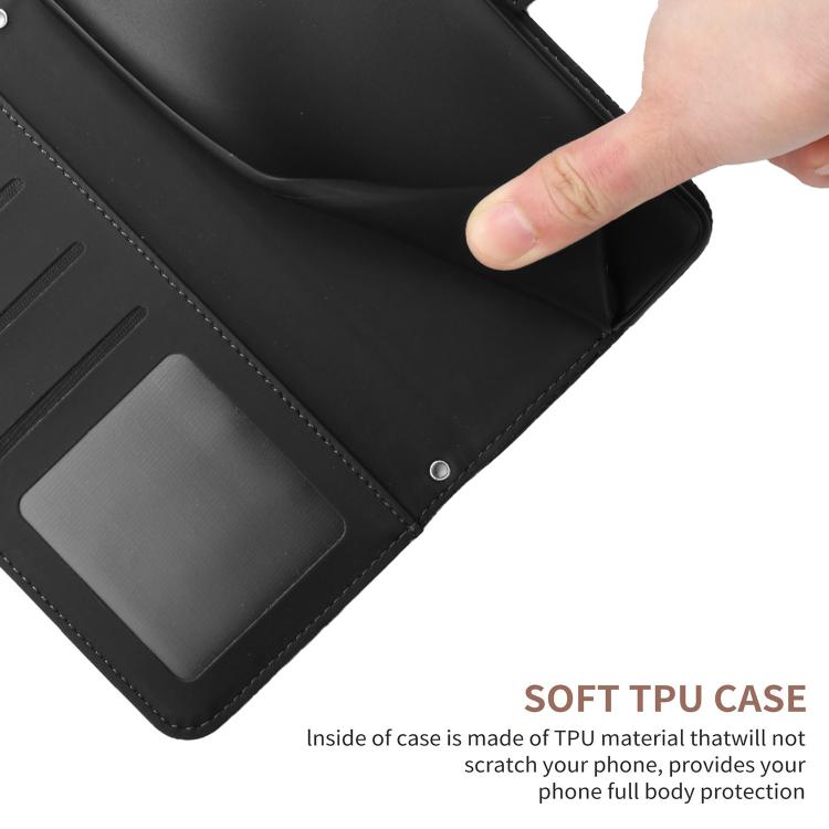 For Tecno Spark 40 4G Skin Feel Butterfly Embossed Flip Leather Phone Case(Black) - free shipping - PMC TechLife - Order now!