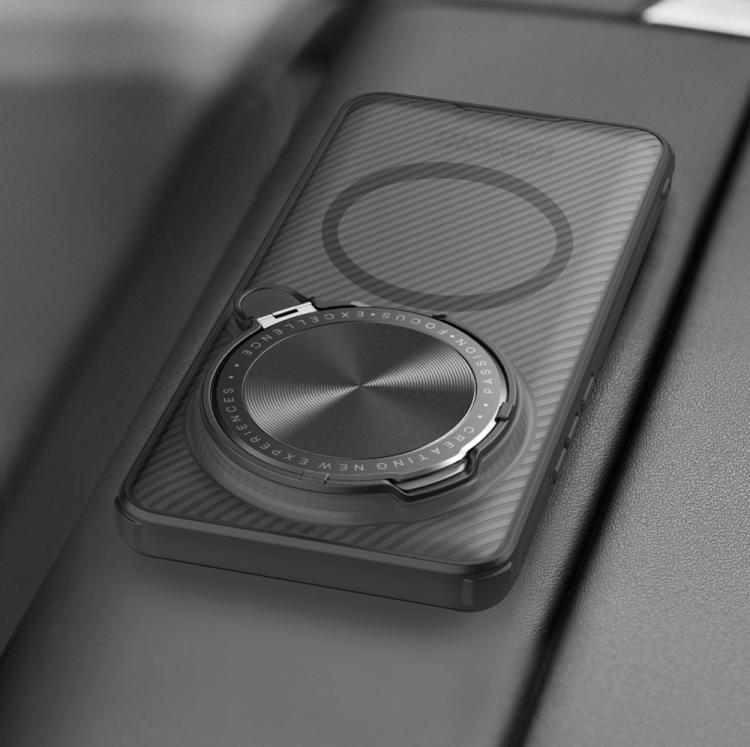 For Xiaomi 15 Ultra NILLKIN CamShield Prop MagSafe Magnetic Translucent PC Phone Case(Black) - free shipping - PMc TechLife - Order now!