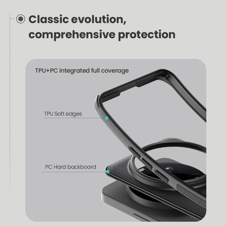 For Xiaomi 15 Ultra NILLKIN Frosted Shield Pro PC + TPU Phone Case(Black) - free shipping - PMc TechLife - Order now!
