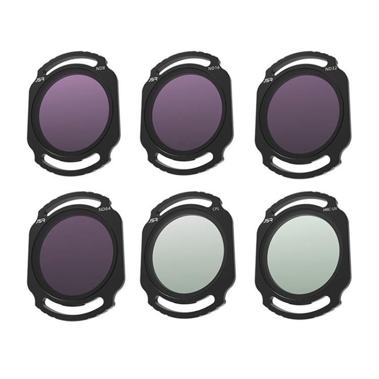 For DJI O4 Air Unit Pro / Avata 2 JSR YB Series Camera Lens Filter, Filter:6 in 1 ND8-64 UV CPL - free shipping - PMC TechLife - Order now!