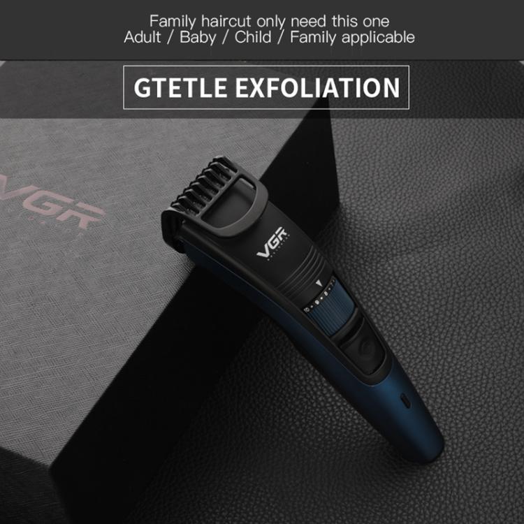 VGR V-052 5W USB Electric Shaver Hair Clipper(Blue) - free shipping - PMC TechLife - Order now!