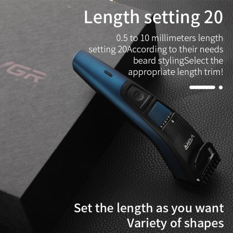 VGR V-052 5W USB Electric Shaver Hair Clipper(Blue) - free shipping - PMC TechLife - Order now!