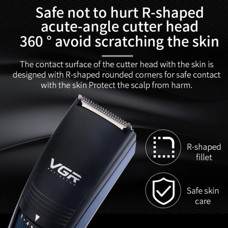 VGR V-052 5W USB Electric Shaver Hair Clipper(Blue) - free shipping - PMC TechLife - Order now!