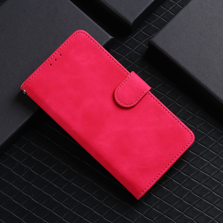 For Blackview A80 Solid Color Skin Feel Magnetic Buckle Horizontal Flip Calf Texture PU Leather Case with Holder & Card Slots & Wallet(Rose Red) - More Brand by PMC TechLife | Online Shopping South Africa | PMC TechLife | Buy Now Pay Later Mobicred