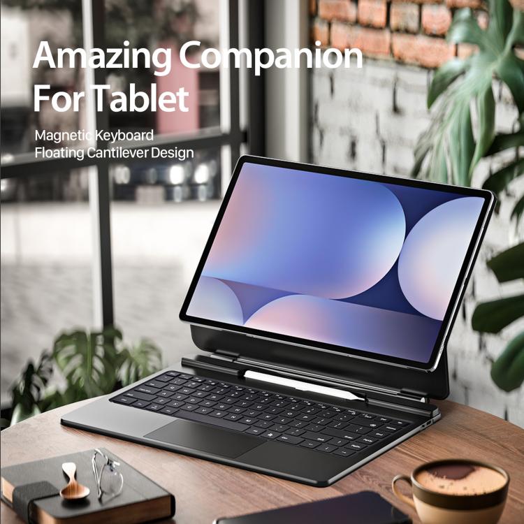 For Samsung Galaxy Tab S10 Ultra  DUX DUCIS MK Series Magnetic Wireless Bluetooth Keyboard Tablet Case(Black) - free shipping - PMc TechLife - Order now!