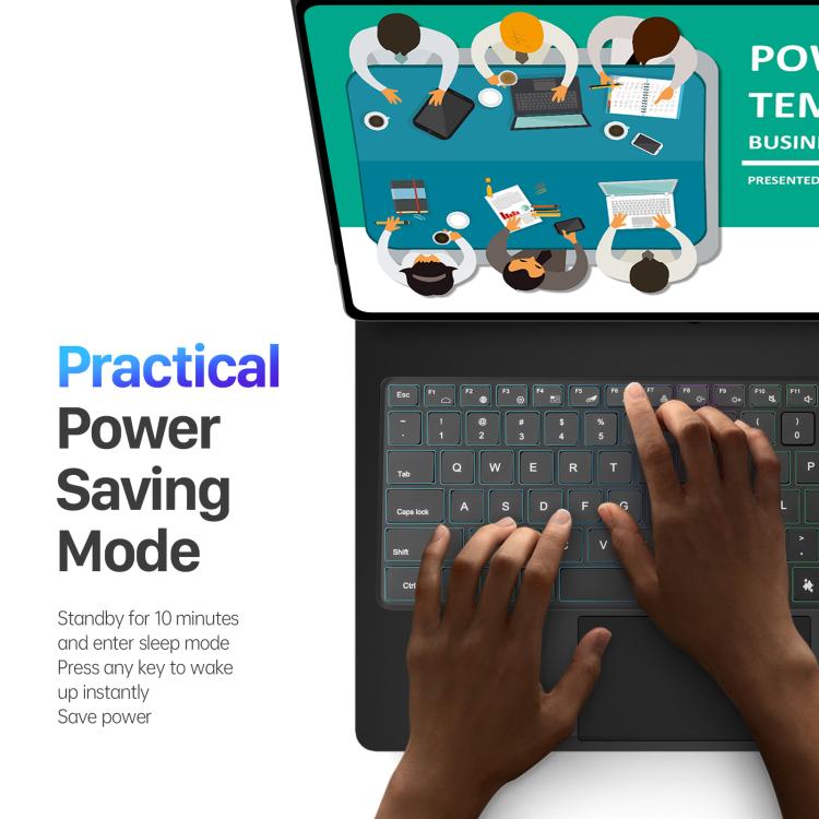 For Samsung Galaxy Tab S10 Ultra  DUX DUCIS MK Series Magnetic Wireless Bluetooth Keyboard Tablet Case(Black) - free shipping - PMc TechLife - Order now!