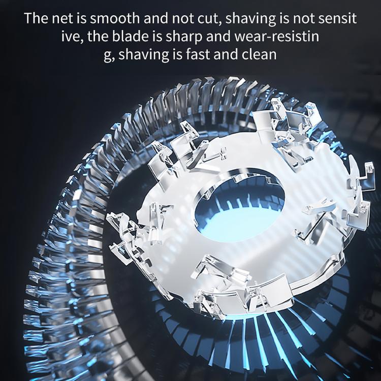 VGR V-305 Rotating Three-blade IPX7 Men Electric Shaver(Blue) - free shipping - PMC TechLife - Order now!