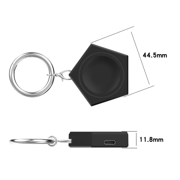 For Samsung Galaxy Watch Ultra 47mm Portable Smart Watch Charger(Black) - Charger by PMC TechLife | Online Shopping South Africa | PMC TechLife | Buy Now Pay Later Mobicred