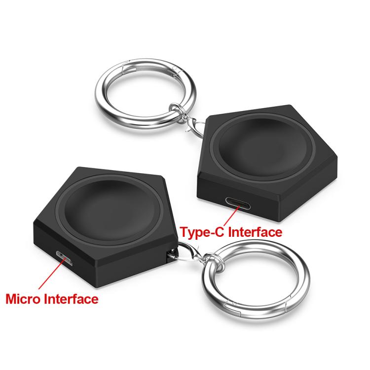 For Samsung Galaxy Watch Ultra 47mm Portable Smart Watch Charger(Black) - Charger by PMC TechLife | Online Shopping South Africa | PMC TechLife | Buy Now Pay Later Mobicred