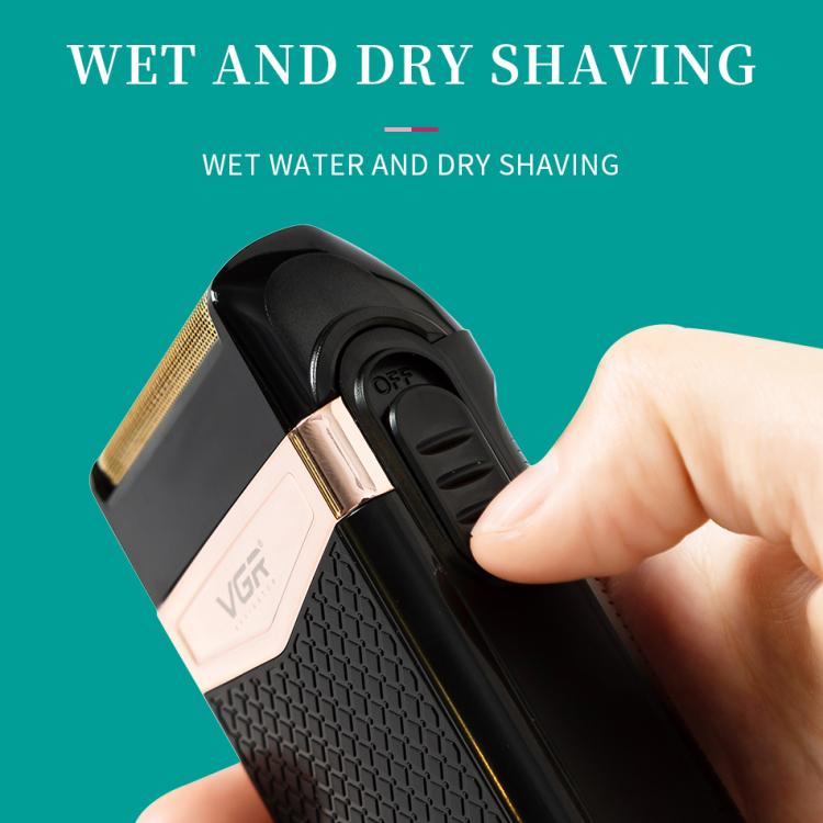 VGR V-331 Reciprocating Rotary 2 Cutter Head IPX4 Electric Shaver(Black) - free shipping - PMC TechLife - Order now!