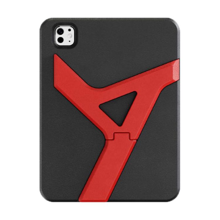 For iPad Pro 11 2024 YOYOISLES Air Rum Series EVA Tablet Case(Black Red) - free shipping - PMc TechLife - Order now!