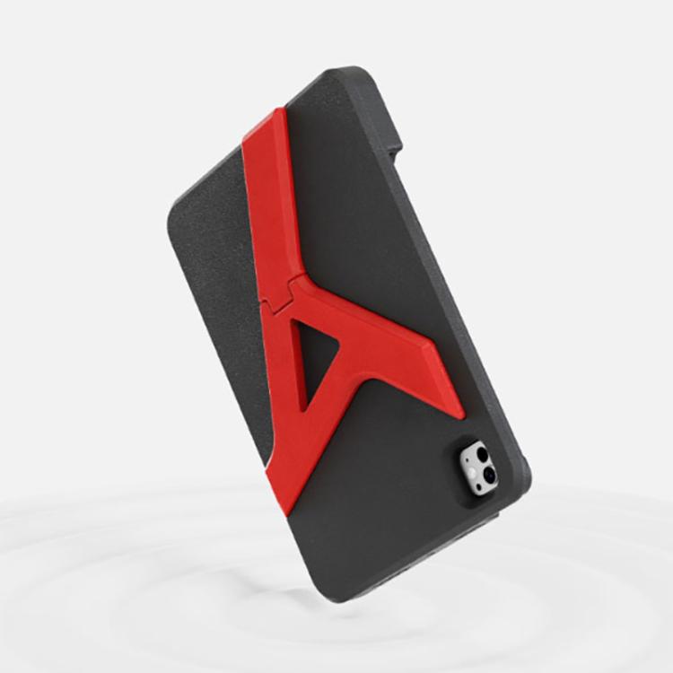 For iPad Pro 11 2024 YOYOISLES Air Rum Series EVA Tablet Case(Black Red) - free shipping - PMc TechLife - Order now!