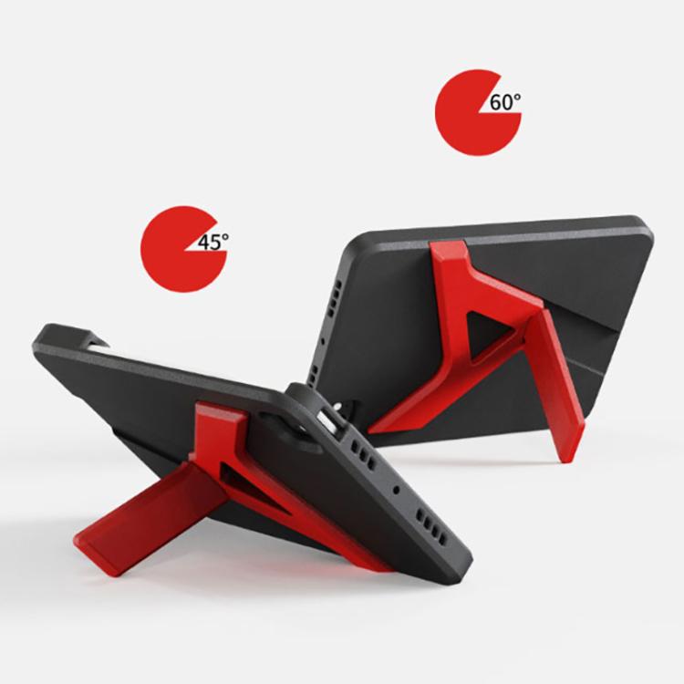 For iPad Pro 11 2024 YOYOISLES Air Rum Series EVA Tablet Case(Black Red) - free shipping - PMc TechLife - Order now!