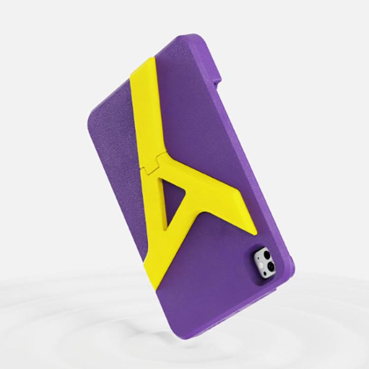 For iPad Air 11 2024 / 11 2025 YOYOISLES Air Rum Series EVA Tablet Case(Purple Yellow) - free shipping - PMc TechLife - Order now!
