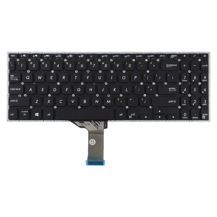 US Version Laptop Keyboard for Asus S530 S530U S530F S15 S530UA S530UN S5300 S5300F S5300FN S5300U S5300UN X530 X530M(Silver) - Replacement Keyboards by PMc TechLife | Online Shopping South Africa | PMc TechLife | Buy Now Pay Later Mobicred