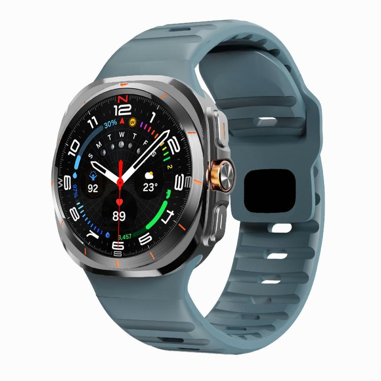 For Samsung Galaxy Watch Ultra 47mm / Ultra 2025 Kalebol Wave Reverse Buckle Silicone Strap(Ocean Blue) - free shipping - PMC TechLife - Order now!