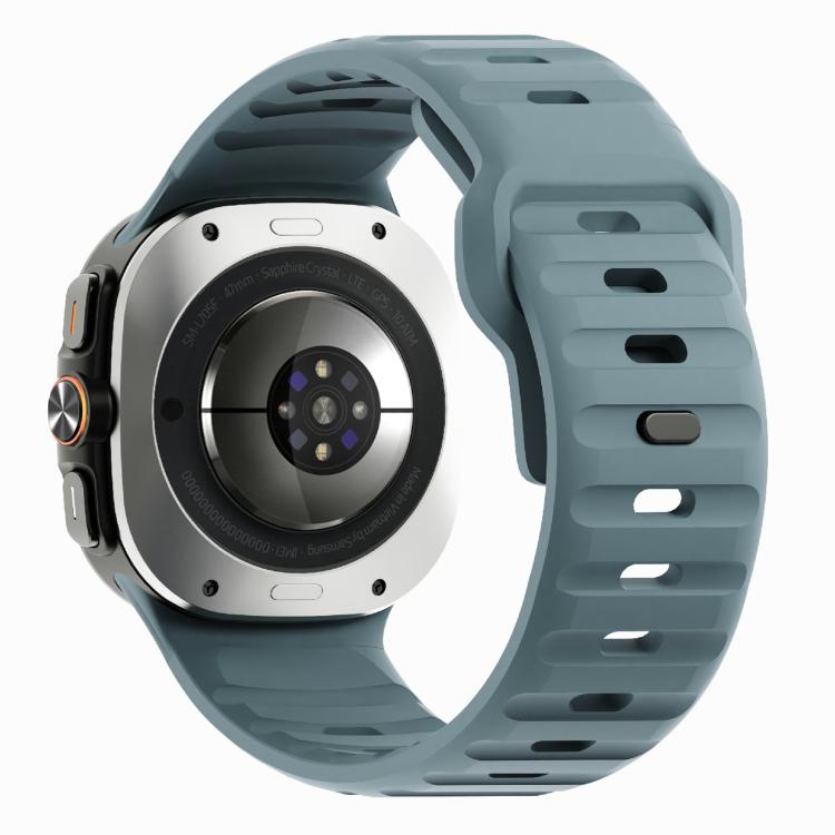 For Samsung Galaxy Watch Ultra 47mm / Ultra 2025 Kalebol Wave Reverse Buckle Silicone Strap(Ocean Blue) - free shipping - PMC TechLife - Order now!