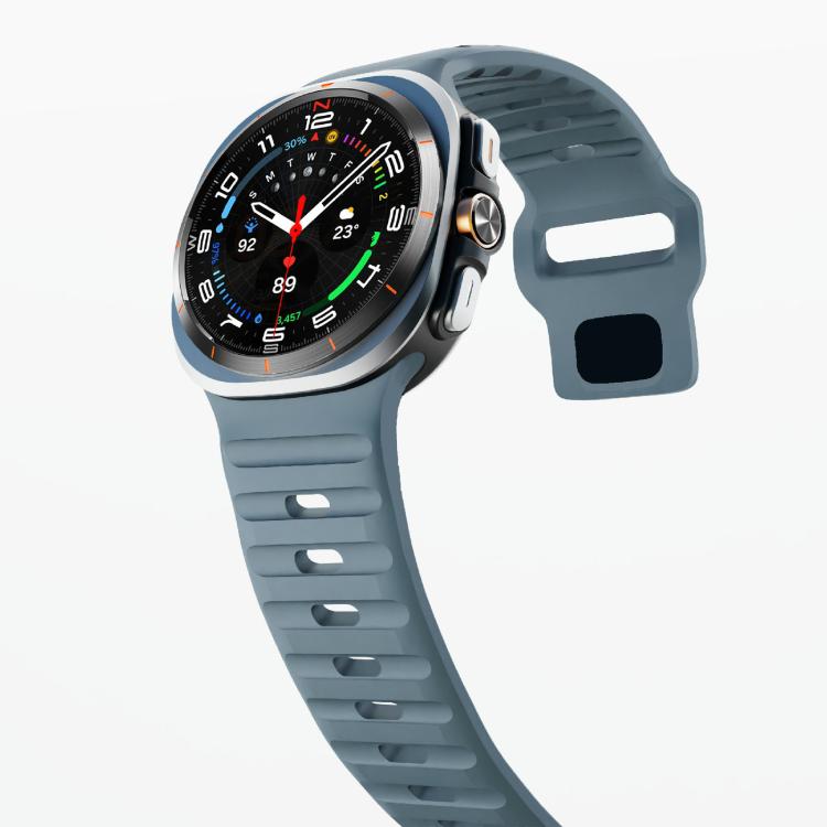 For Samsung Galaxy Watch Ultra 47mm / Ultra 2025 Kalebol Wave Reverse Buckle Silicone Strap(Ocean Blue) - free shipping - PMC TechLife - Order now!