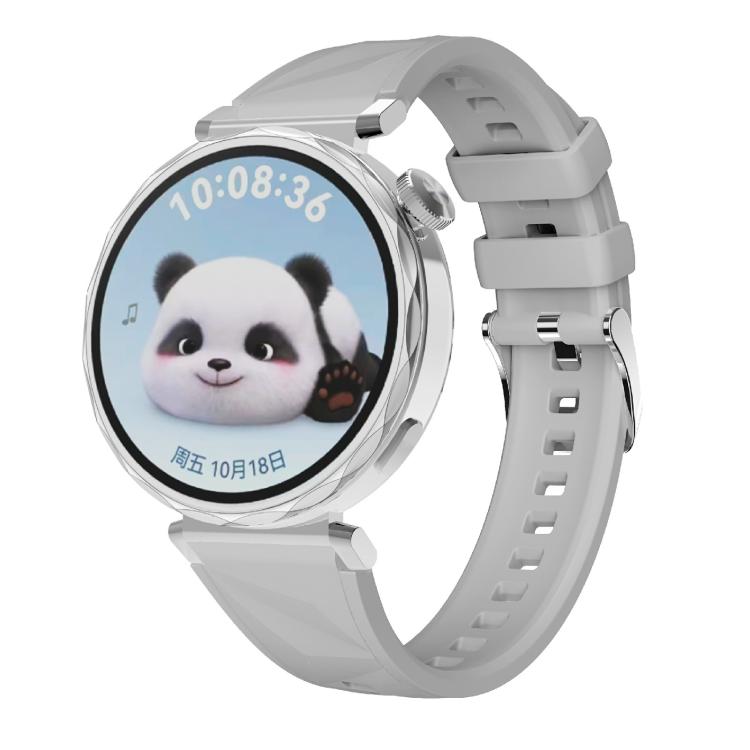 Kalebol 18mm Universal Diamond Embossed Silicone Strap(Light Grey) - free shipping - PMc TechLife - Order now!