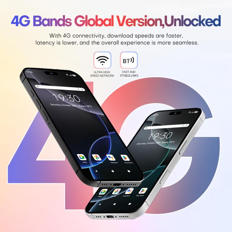 A88A / i16 Pro Max, 6GB+64GB, 6.6 inch Android 12 MTK6762 Helio G25 Octa Core, NFC, OTG, Network: 4G, Dual SIM, Plug:UK Plug(Desert Gold) - free shipping - PMc TechLife - Order now!