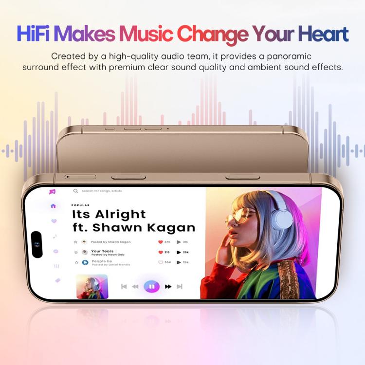 A88A / i16 Pro Max, 6GB+64GB, 6.6 inch Android 12 MTK6762 Helio G25 Octa Core, NFC, OTG, Network: 4G, Dual SIM, Plug:UK Plug(Titanium Black) - free shipping - PMc TechLife - Order now!