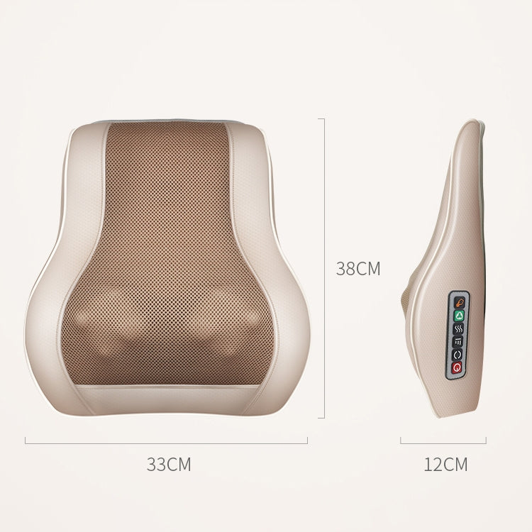 Multifunctional Mini Massage Pillow Neck and Shoulder Cervical Massager, Plug Type:UK Plug(Black) - free shipping - PMC TechLife - Order now!