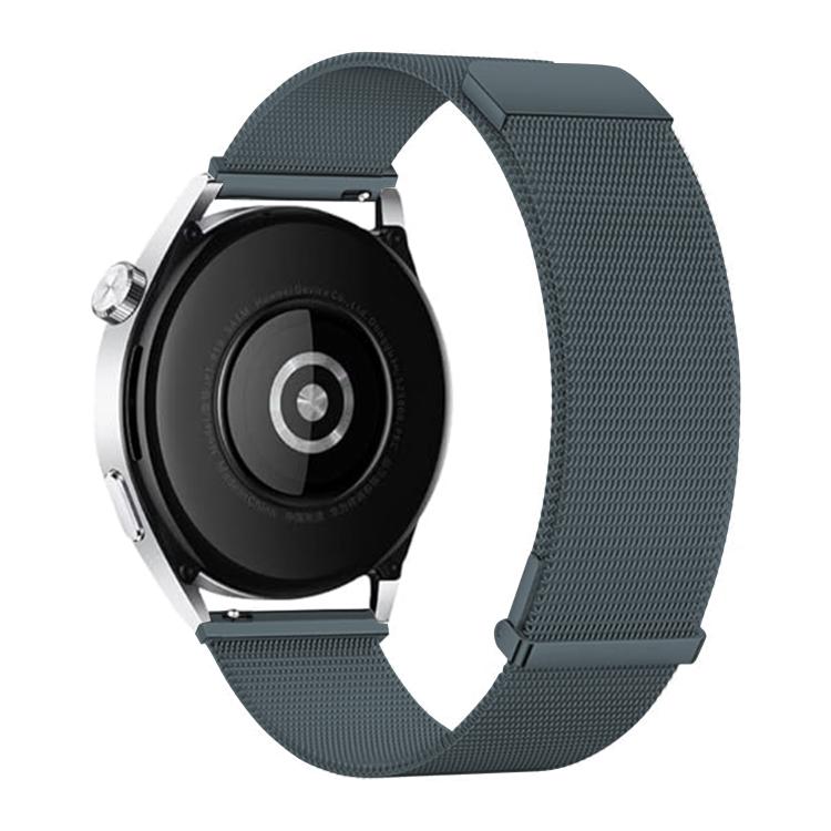 Kalebol 20mm Universal Loop Double Magnetic Buckle Milanese Strap(Grey) - free shipping - PMc TechLife - Order now!