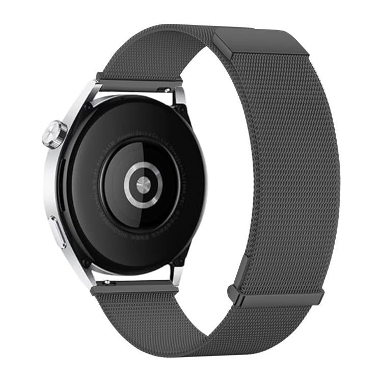 Kalebol 20mm Universal Loop Double Magnetic Buckle Milanese Strap(Graphite Grey) - free shipping - PMc TechLife - Order now!