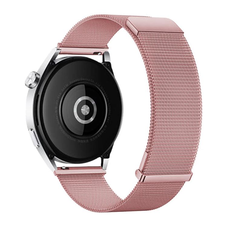 Kalebol 22mm Universal Loop Double Magnetic Buckle Milanese Strap(Rose Pink) - free shipping - PMc TechLife - Order now!