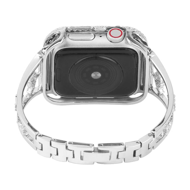 For Apple Watch 46mm / 49mm / 45mm / 44mm Kalebol Zirconia Watch Strap(Silver) - free shipping - PMC TechLife - Order now!