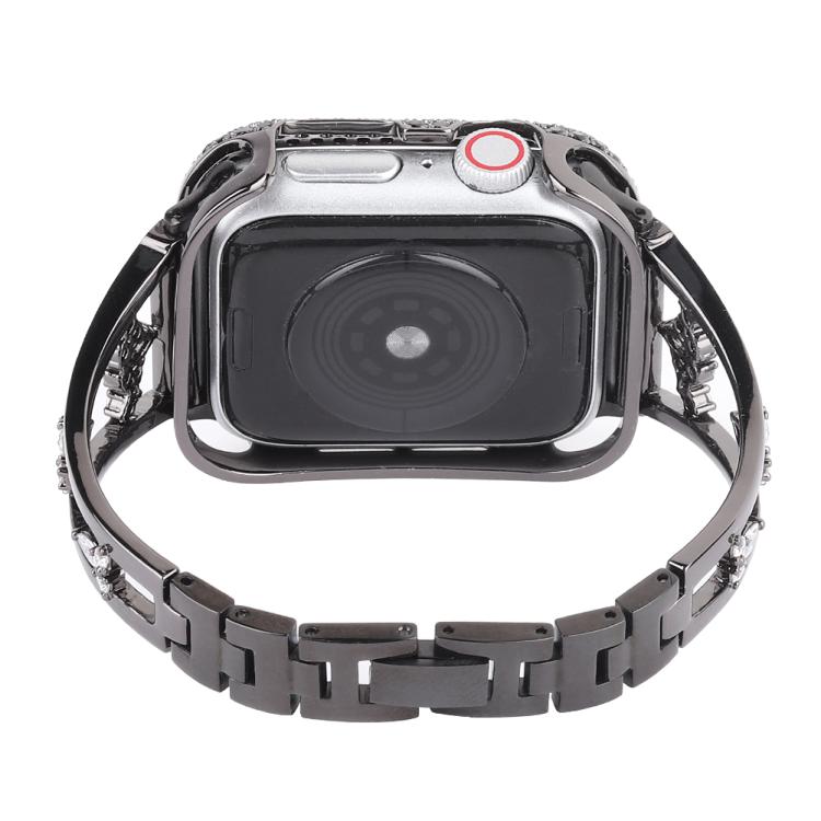 For Apple Watch 42mm / 41mm / 40mm / 38mm Kalebol Zirconia Watch Strap(Black) - free shipping - PMC TechLife - Order now!