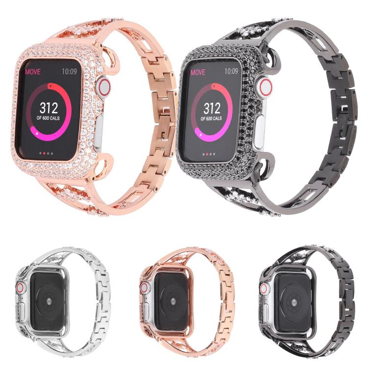 For Apple Watch 46mm / 49mm / 45mm / 44mm Kalebol Zirconia Watch Strap(Silver) - free shipping - PMC TechLife - Order now!