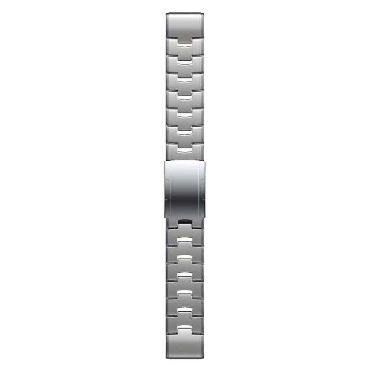 For Garmin Watch 26mm Oracle Titanium Alloy Watch Band(Silver) - free shipping - PMC TechLife - Order now!