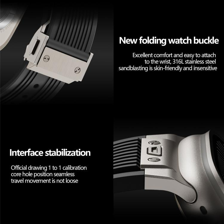 For Apple Watch 42mm / 41mm / 40mm / 38mm Kalebol High Elasticity L-shaped Nail Silicone Strap(Orange) - Watch Bands by Kalebol | Online Shopping South Africa | PMC TechLife | Buy Now Pay Later Mobicred