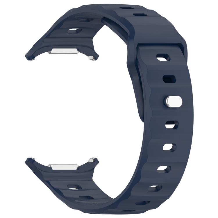 For Samsung Galaxy Watch Ultra 47mm Kalebol Square Buckle Silicone Watch Band(Midnight Blue) - Watch Bands by Kalebol | Online Shopping South Africa | PMc TechLife | Buy Now Pay Later Mobicred