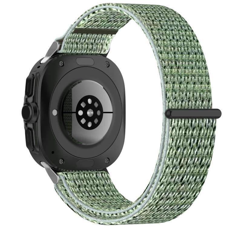 For Samsung Galaxy Watch Ultra 47mm Kalebol Hook and Loop Fastener Nylon Braided Watch Band(Blue Ocean) - Watch Bands by Kalebol | Online Shopping South Africa | PMc TechLife | Buy Now Pay Later Mobicred