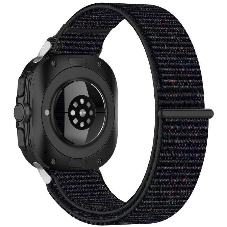 For Samsung Galaxy Watch Ultra 47mm Kalebol Hook and Loop Fastener Nylon Braided Watch Band(Official Black) - free shipping - PMc TechLife - Order now!