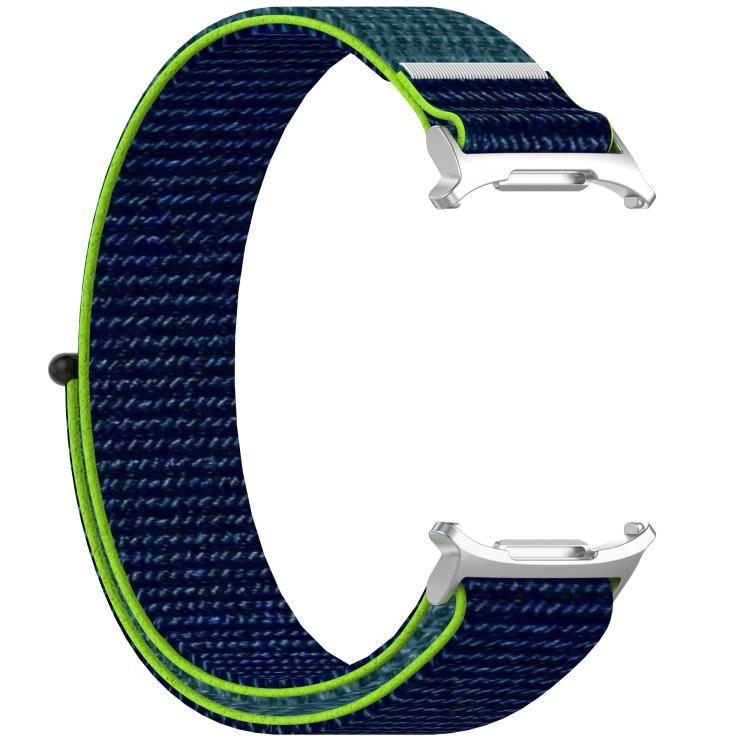 For Samsung Galaxy Watch Ultra 47mm Kalebol Hook and Loop Fastener Nylon Braided Watch Band(Lime Green) - free shipping - PMc TechLife - Order now!