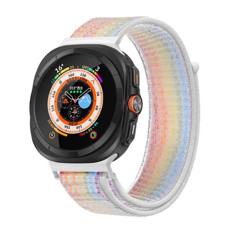 For Samsung Galaxy Watch Ultra 47mm Kalebol Quick Release Nylon Braided Watch Band(Colorful) - free shipping - PMc TechLife - Order now!