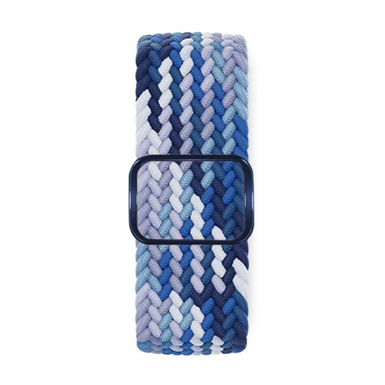 For Apple Watch 46mm / 49mm / 45mm / 44mm Kalebol Eight Buckle Nylon Braided Watch Band(Blueberry) - Watch Bands by Kalebol | Online Shopping South Africa | PMC TechLife | Buy Now Pay Later Mobicred