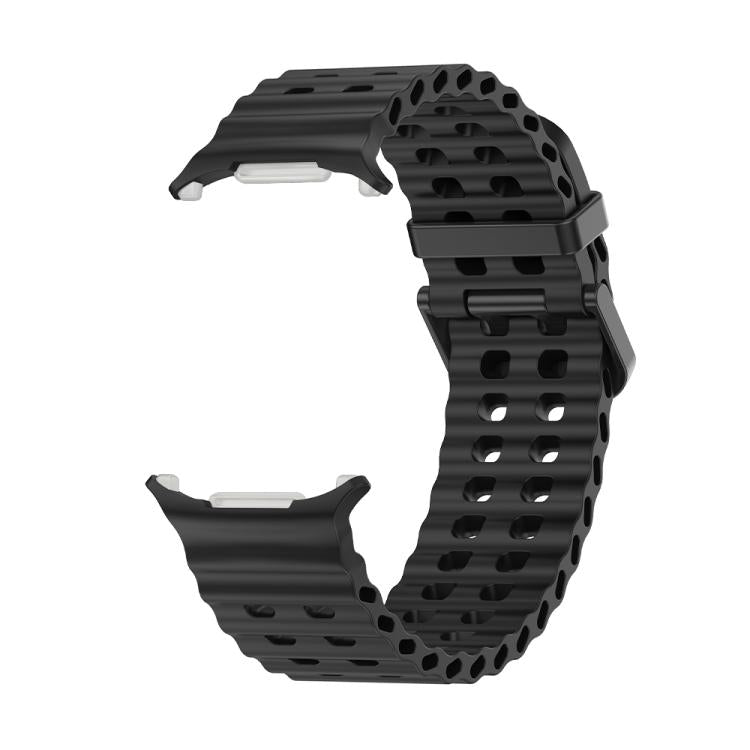 For Samsung Galaxy Watch Ultra 47mm Kalebol Porous Breathable Silicone Watch Band(Black) - free shipping - PMc TechLife - Order now!