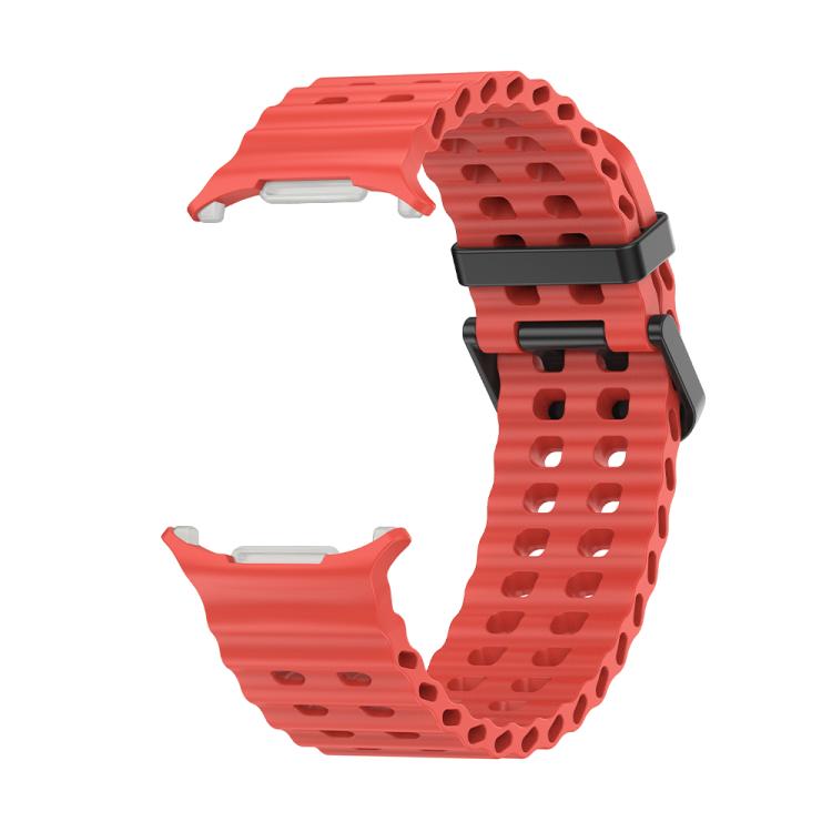 For Samsung Galaxy Watch Ultra 47mm Kalebol Porous Breathable Silicone Watch Band(Red) - free shipping - PMc TechLife - Order now!
