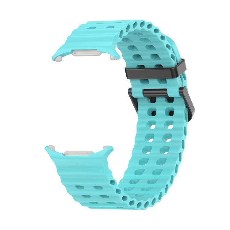 For Samsung Galaxy Watch Ultra 47mm / Ultra 2025 Kalebol Porous Breathable Silicone Watch Band(Teal) - free shipping - PMc TechLife - Order now!