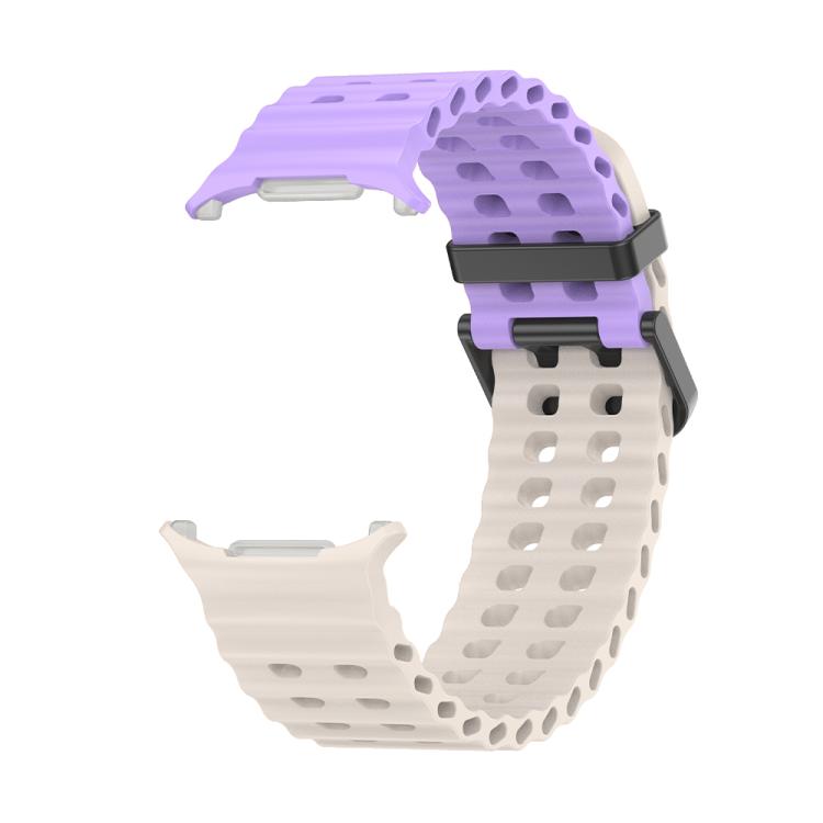 For Samsung Galaxy Watch Ultra 47mm Kalebol Porous Breathable Silicone Watch Band(Starlight Purple) - free shipping - PMc TechLife - Order now!