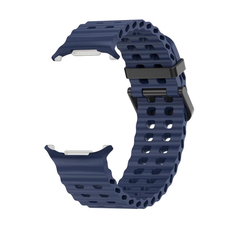 For Samsung Galaxy Watch Ultra 47mm Kalebol Porous Breathable Silicone Watch Band(Blue) - free shipping - PMc TechLife - Order now!