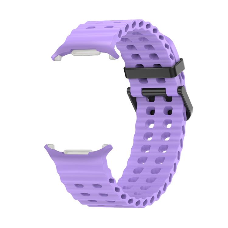 For Samsung Galaxy Watch Ultra 47mm Kalebol Porous Breathable Silicone Watch Band(Lilac) - free shipping - PMc TechLife - Order now!
