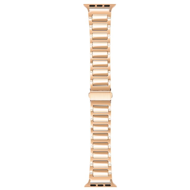 For Apple Watch 42mm / 41mm / 40mm / 38mm Kalebol Tooling Metal Zinc Alloy Watch Band(Rose Gold) - free shipping - PMc TechLife - Order now!